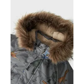 NAME IT Snow05 Aop Mini Jacke Mockingbird / Dinosaur 6 Jahre