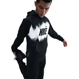 Nike Therma-Fit Fleece Hoodie Herren 010 - black L