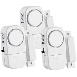 VisorTech 3er-Set Mini-Tür- und Fensteralarme 95 db