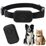 GPS Tracker Katze, Mini GPS Tracker für Hund, Verstellbarer Halsband, Kompatibel mit iOS und Android, Bluetooth Haustier Locator Wasserdicht (A).