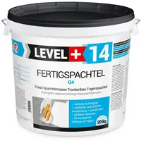 Level + Fertigspachtel Glättmasse L+14 20 kg