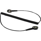 TRU Components SpKL-10-183-KK ESD-Erdungskabel 1.83 m Druckknopf 10 mm