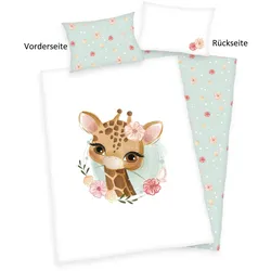 Herding Giraffe Baby Bettwäsche 100 x 135 cm