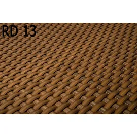 Dynamic24 Polyrattan Mülltonnenbox Aufbewahrung Mülltonne Mülltonnenverkleidung Müllbox, Farbe:Braun