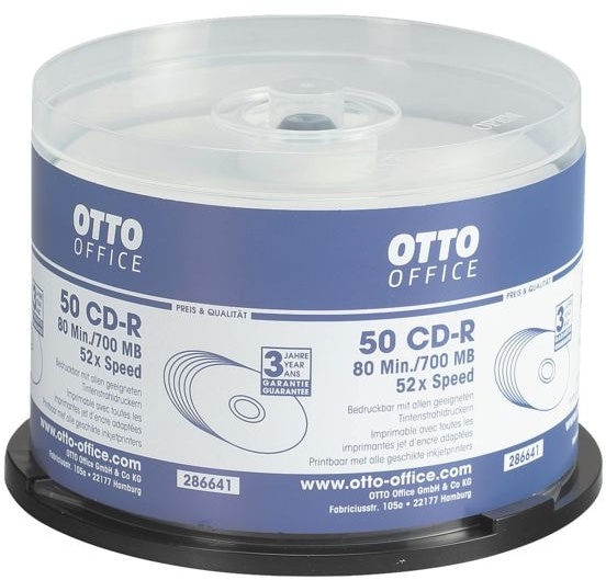 CD-Rohlinge »CD-R printable« silber, OTTO Office