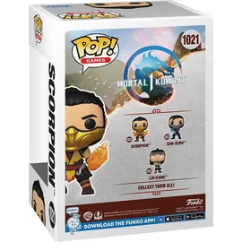 Funko Mortal Kombat POP! Games Vinyl Figur Scorpion 9 cm