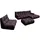 KAWOLA Drehsessel VIVIEN Velvet 0 x 0 x 0 cm Lila