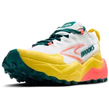 Brooks Caldera 8 Damen Bit of Blue/Quince/Flame EU 39