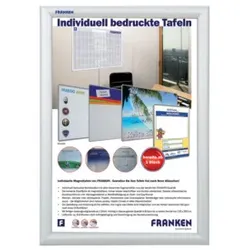 FRANKEN Wechselrahmen A3 Alu BS1802 Security Feuerfest