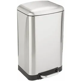 Kitchen Move Tret-Abfallsammler 30 l Silber