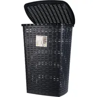 Storage Solutions Wäschekorb in schwarz | Gr.: onesize