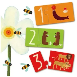 Djeco Puzzle duo/trio Puzzle Duo Zahlen
