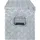 deluke Aluminiumbox mit Deckel 110,5x38,5x40cm Silber