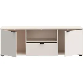 Forte TV-Lowboard ¦ creme ¦ Maße cm B: 129,8 H: 43,9 T: 41.3
