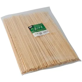 Papstar Schaschlikspieße 40 cm Holz pure