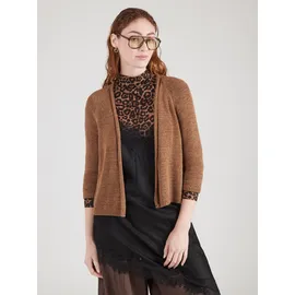 Monari Jacke Stricküberwurf Basic Braun M