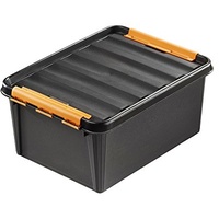 Smartstore Aufbewahrungsbox Pro 15, 14Liter, mit Deckel, Kunststoff, 40 x 30 x 19cm