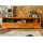 Massivmoebel24 Oxford Lowboard 175x50x53 cm Honig Massivholz