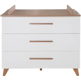 roba Wickelkommode »Ole» - 110x75,5x98cm - weiß / Holz / Holz