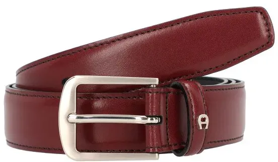 AIGNER Business Gürtel Leder 100 cm braun