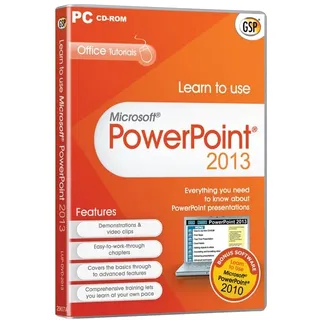 Learn to use Microsoft PowerPoint 2013, English