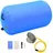 vidaXL Aufblasbare Gymnastik-Rolle mit Pumpe 100x60 cm PVC Blau