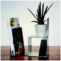 Maul Buchstützen Metall 14x12x14cm magnethaftend silber VE=2 Stück