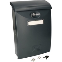 KOTARBAU® Briefkasten aus Kunststoff Anthrazit 235x90x340mm