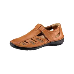 Kletterschuh, Herren, Gr. 42, braun (camel), Glattleder, sportlich, Schuhe