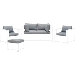 Outdoor Kissenbezug Set MILANO Grau