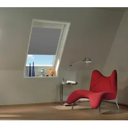Sonnenschutz GARDINIA "Dachfenster Sonnenschutz Thermo" Gr. 1, grau (anthrazit), B:95cm L:120cm, Polyester, Fensterfolien, mit Thermo Beschichtung