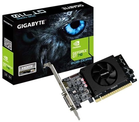 GeForce GT 710 Low Profile - 2GB GDDR5 RAM - Grafikkarte