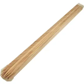 Papstar Grill-Spieße 80 cm Birkenholz mehrfarbig