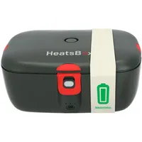heatsbox Faitron HeatsBox Go, Elektrische Lunchbox, Akku, App, 100 W, 925 ml - Grau