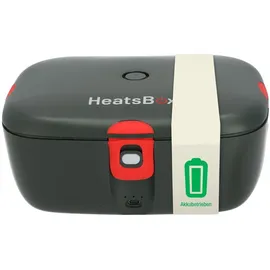 heatsbox Faitron HeatsBox Go, Elektrische Lunchbox, Akku, App, 100 W, 925 ml - Grau