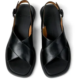 Camper Camper, Dana, Women Sandal, Black, 36, (EU)