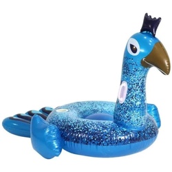 Bestway 41101 - Schwimmtier - Pfau (198x164cm) Ride-On Aufblastier Vogel