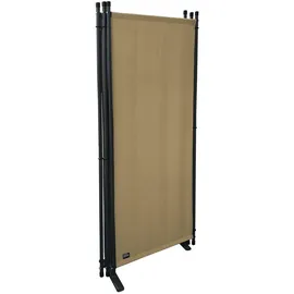 Quick Star Paravent 6 Teilig 340x165cm Stoff Raumteiler Trennwand Balkon Sichtschutz Stellwand Faltbar