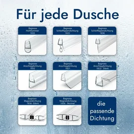 Bagnoxx Duschdichtung Spaltdichtung 100 cm