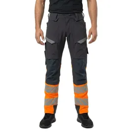 Mascot Hose mit Knietaschen ULTIMATE Stretch Hose 82C45 schwarzblau/hi-vis orange