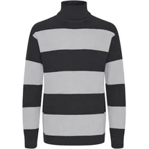 !Solid Rollkragenpullover Grau XXL