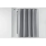 Douceur d'intérieur Douceur d'Intérieur, Verdunkelungsvorhang in Grau, Blickdicht, Chambray