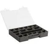 Plast Team Sortimentskasten HOBBY BOX LARGE 1-tlg. grau