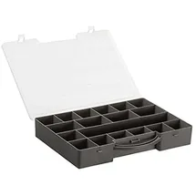 Plast Team Sortimentskasten HOBBY BOX LARGE 1-tlg. grau