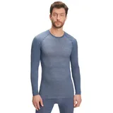 Falke Wool-Tech Light Baselayer-Shirt Blau XL