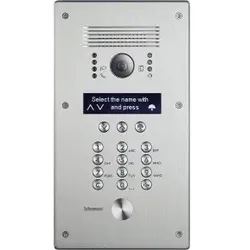 Legrand 308040 Video-Türstation LINEA300 mit Code-Tastatur, Ausführung Edelstahl 0 0 1