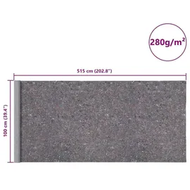 vidaXL Rutschfestes Malervlies 5 m 280 g/m2