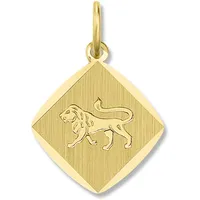 Sternzeichenanhänger ONE ELEMENT "Sternzeichen Anhänger aus 333 Gelbgold", gold, Schmuckanhänger, Damen, LoeweimSetmitHalskette, Steinbock, Gelbgold 333 Gold, Gelbgold 333, Gold, das perfekte Geburtstagsgeschenk für Frau und Mann
