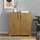 Hti-Living Sideboard 60 x 77 x 31 cm Blau / Braun