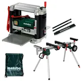 Metabo Dickenhobel DH 330 + KSU251 + Meterstab + 2 Bleistifte + Sportbeutel